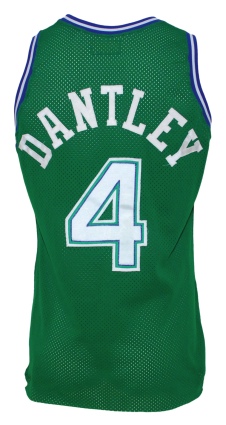 Circa 1989 Adrian Dantley Dallas Mavericks Game-Used Road Uniform (2)