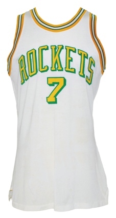 Late 1960s Toby Kimball San Diego Rockets Game-Used Home Jersey 