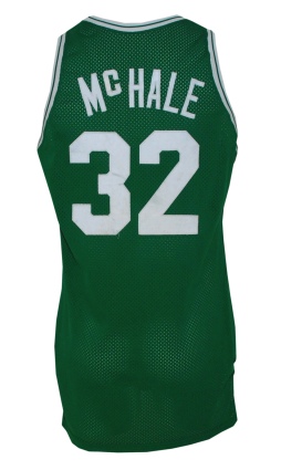 1989-1990 Kevin McHale Boston Celtics Game-Used Road Jersey (JSA)