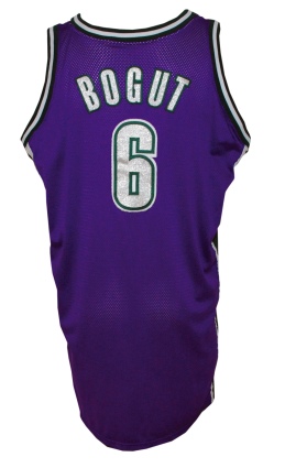 2005-2006 Andrew Bogut Rookie Milwaukee Bucks Game-Used Jersey 