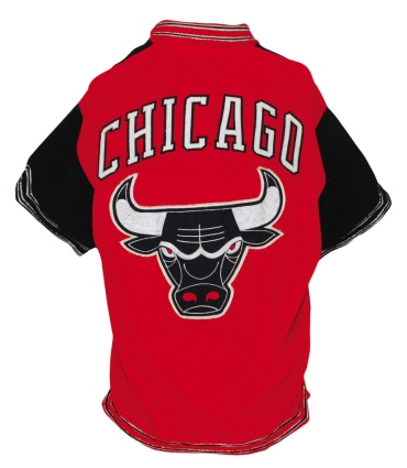 Late 1960s Tom Boerwinkle Rookie Era Chicago Bulls Worn Warm-Up Fleece Jacket 