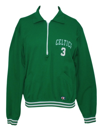 Circa 1988 Dennis Johnson Boston Celtics Worn Shooting Jacket (Family LOA)
