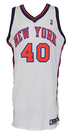 2004-2005 Kurt Thomas New York Knicks Game-Used Home Jersey