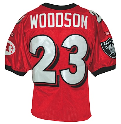 Lot Detail - 1999 Charles Woodson AFC Game-Used Pro Bowl Jersey