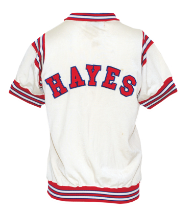 Circa 1967-1968 Elvin Hayes Houston Cougars Home Worn Shooting Shirt