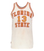 Circa 1968 Dave Cowens Florida State Seminoles Game-Used Home Jersey (Cowens LOA)
