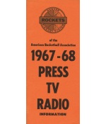 1967-68 Denver Rockets First Year ABA Press Guide