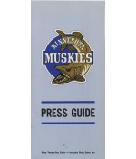 1967-68 Minnesota Muskies First Year ABA Press Guide (One Year Team)