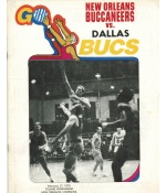 Lot of New Orleans Buccaneers ABA Programs (3)