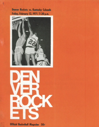 Lot of Denver Rockets ABA Programs (11)