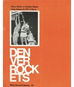 Lot of Denver Rockets ABA Programs (11)