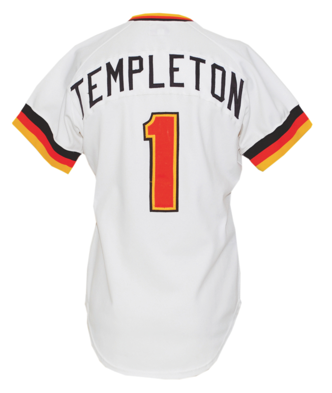 Lot Detail - 1983 Garry Templeton San Diego Padres Game-Used Home