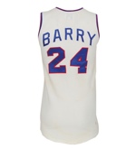 1972 Rick Barry ABA All-Stars "Super Games" Game-Used Jersey (Trautwig Collection) (Barry LOA) (Trautwig LOA)