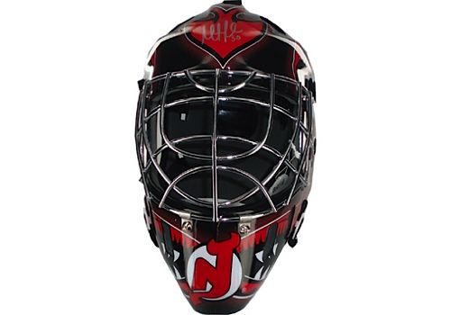 Martin Brodeur Autographed New Jersey Devils Replica Full Size Goalie Mask (Steiner COA)