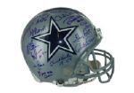1970s Cowboys Greats Team Signed Helmet (Steiner COA)