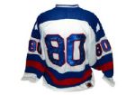 1980 Team USA Signed White Hockey Jersey (Steiner COA)