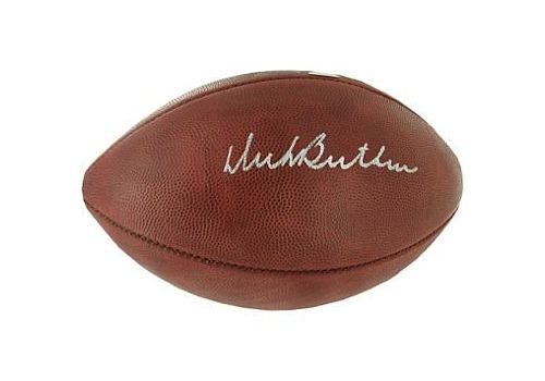 Dick Butkus Autographed NFL Duke Football (Steiner COA)