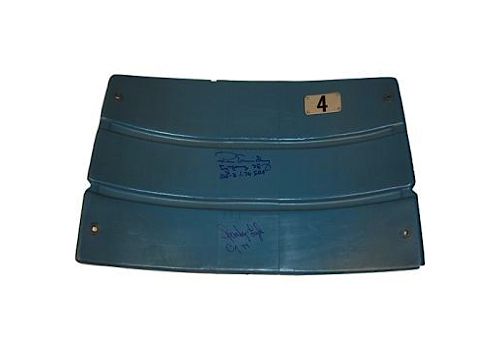 Sparky Lyle & Ron Guidry Dual Signed Authentic Yankee Stadium Seatback w/ Cy Young Inscriptions (Closed Slats) (Steiner COA)