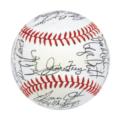 Lot of Team Autographed Baseballs - 1978 Red Sox, 1979 Orioles & 1981 Royals (3) (JSA)