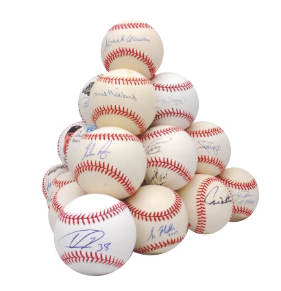 Lot of HOFers & All-Time Greats Single & Multi Signed Baseballs (25) (JSA)