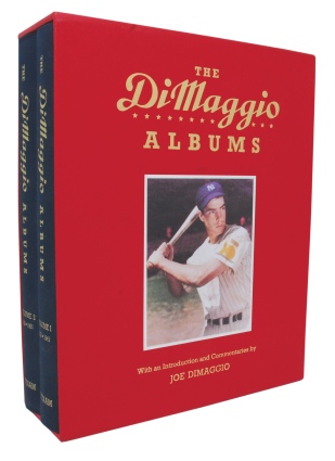 Joe DiMaggio Autographed Albums (2) (JSA)