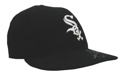 Early 1990s Frank Thomas Chicago White Sox Game-Used and Autographed Cap (JSA)