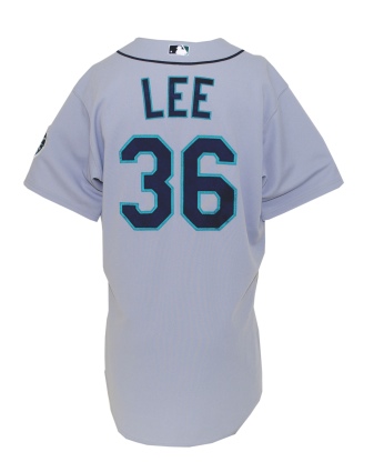 2010 Cliff Lee Seattle Mariners Game-Used Road Jersey (MLB)