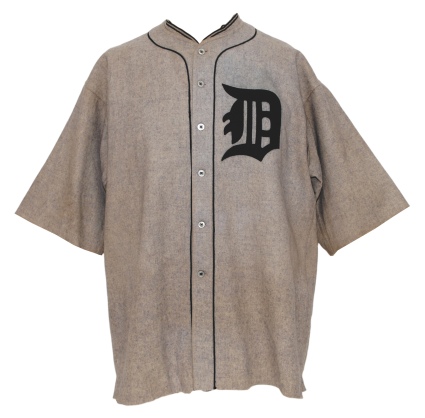 1923 Bert Cole Detroit Tigers Game-Used Flannel Jersey (Rare)