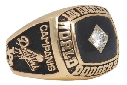 1981 Al Campanis Los Angeles Dodgers World Championship Ring (Campanis LOA)
