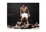  Autographed Muhammad Ali Over Liston 20x24 Photo (OA Auth COA)