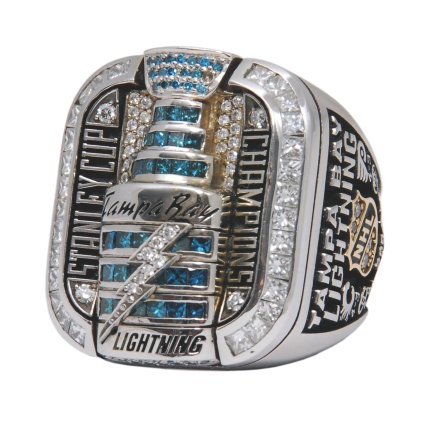 2004 Bill Wickett Tampa Bay Lightning Stanley Cup Championship Ring