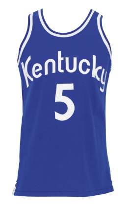 1970-71 Sam Smith Kentucky Colonels ABA Game-Used Road Jersey (Trautwig LOA)