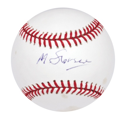 Martin Scorsese Single-Signed Baseball (JSA)