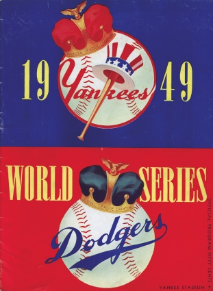 Lot of World Series Programs - 1949, 1950, 1952, 1953 & 1954 (6)