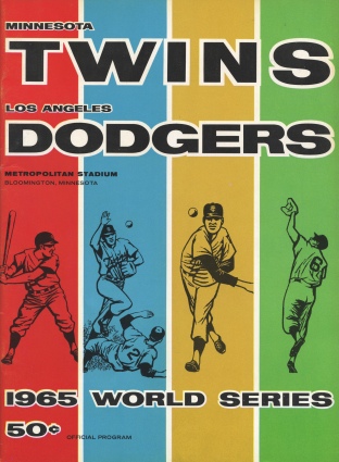 Lot of World Series Programs - 1965, 1966, 1967 & 1969 (7)