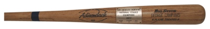 Lot of Campanis LA Dodgers Commemorative Bats with One Autographed (4) (JSA) (Campanis Collection)