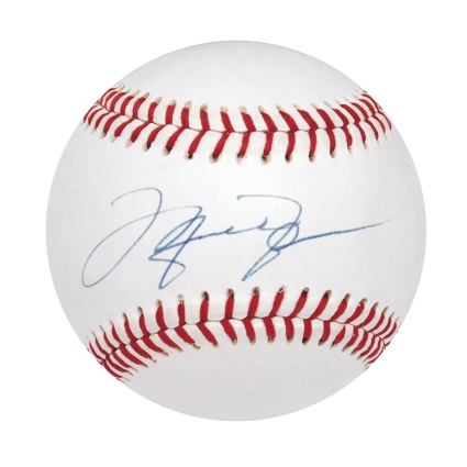 Michael Jordan Single-Signed Baseball (UDA (JSA)
