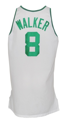 1996-97 Antoine Walker Rookie Boston Celtics Game-Used Home Uniform (2)