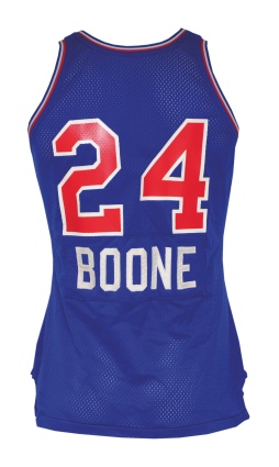 Circa 1974 Ron Boone Utah Stars ABA Game-Used Road Uniform (Boone LOA)