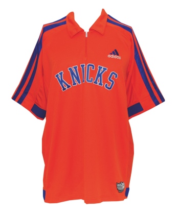 2010-11 Jared Jefferies NY Knicks Worn Shooting Shirt & Warm-Up Pants (2) (Steiner LOAs)