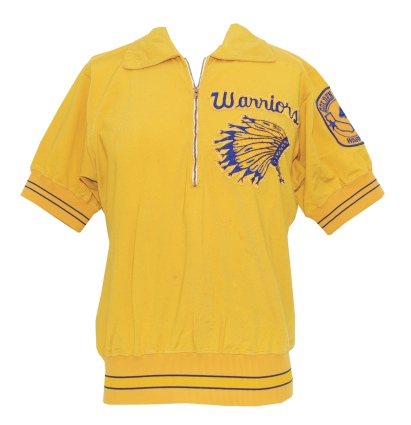 1974-75 Keith Wilkes Rookie Golden State Warriors Worn Shooting Shirt (Championship Season)