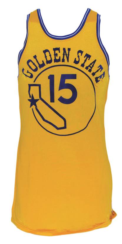 1974-75 Charles Dudley Game Worn Golden State Warriors Jersey -, Lot  #82788