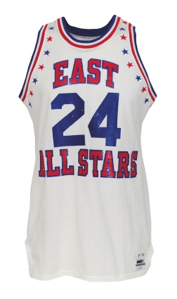 1981 Bobby Jones NBA Eastern Conference All-Star Game-Used Jersey (Jones LOA)