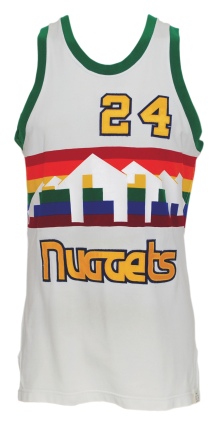 Early 1980’s Bill Hanzlik Denver Nuggets Game-Used Home Uniform (2)
