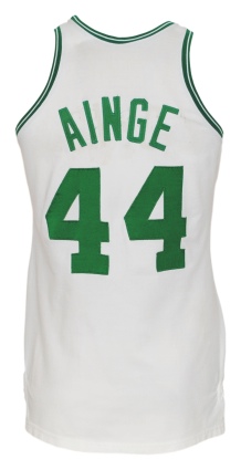 1974-75 Paul Westphal Boston Celtics Game-Used Home Jersey Re-Issued to and Worn By Danny Ainge During His Rookie Era