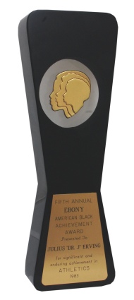 1983 Julius Dr. J Erving Ebony Award (Erving Family LOA)