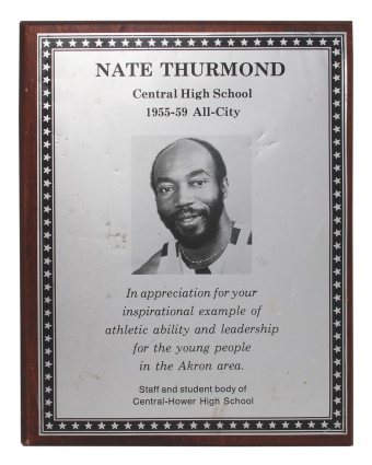 Lot of Nate Thurmond Personal Awards (2)