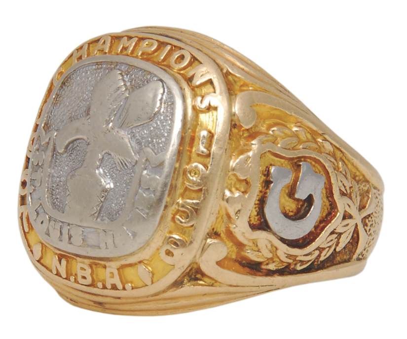 1958 St. Louis Hawks NBA Championship Ring – Championship Rings Store