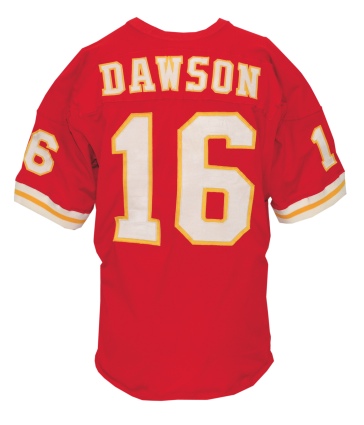 Circa 1972 Len Dawson Kansas City Chiefs Game-Used Home Jersey (Rare)