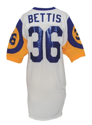 1994 Jerome Bettis LA Rams Game-Used Jersey, Pants & Cleats (4) (Team Repairs)
